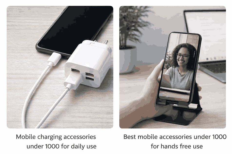 mobile charging accessories under 1000 for daily use
