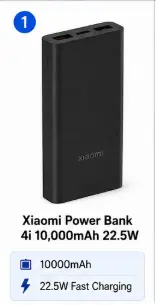 Xiaomi Power Bank 4i 10000mAh 22.5W power bank
