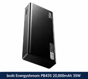 boAt Energyshroom PB435 20,000mAh 35W fast charging power bank