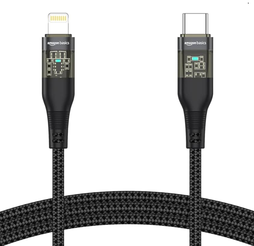 amazon basic type c to lightning iphone cable
