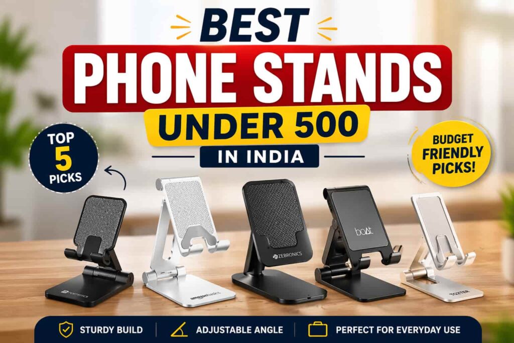 best phone stands under 500 for desk and mobile use