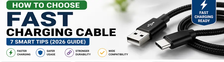 how to choose fast charging cable type comparison