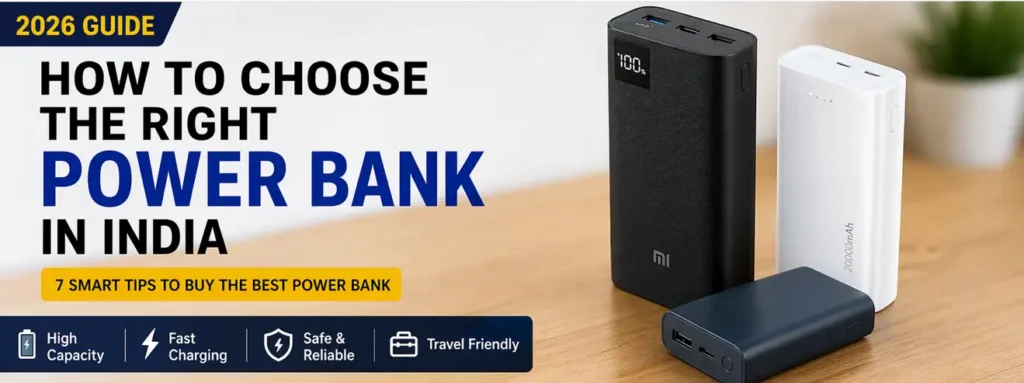 how to choose the right power bank in india capacity comparison