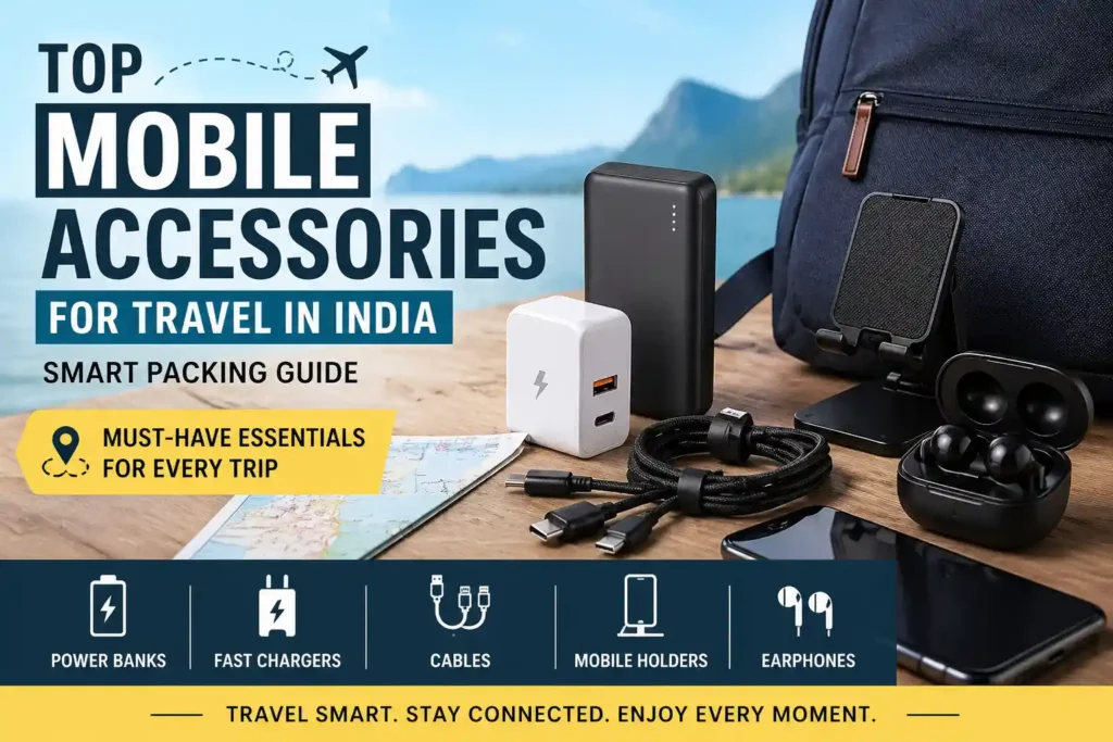 Top Mobile Accessories for Travel in India