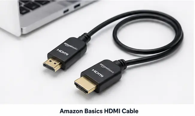 Amazon Basics High-Speed HDMI Cable for 4K Ultra HD TVs, monitors and gaming consoles