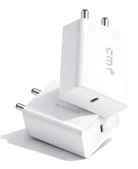 CMF by Nothing 33W Fast Charger USB-C charger under 1000 India