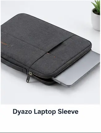 Amazon Basics laptop sleeve for 15.6-inch laptops with protective padded design
