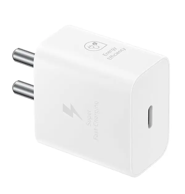 Samsung 25W Super Fast Charger USB-C adapter under 1000 India