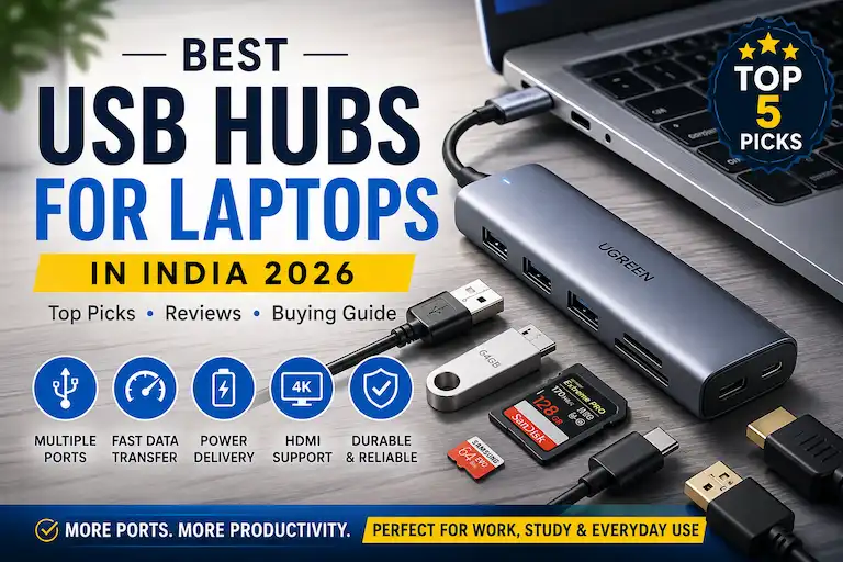 Best USB Hubs for Laptops in India 2026